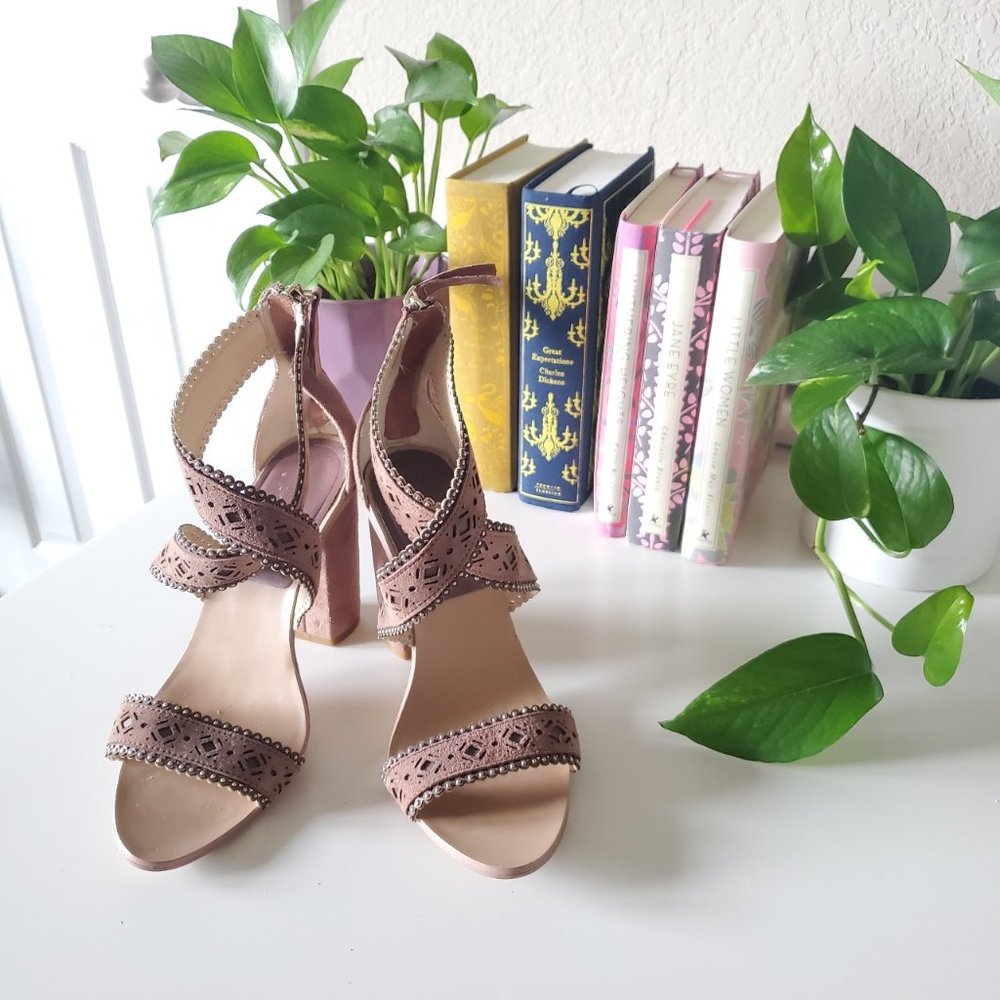 Zara Suede heels